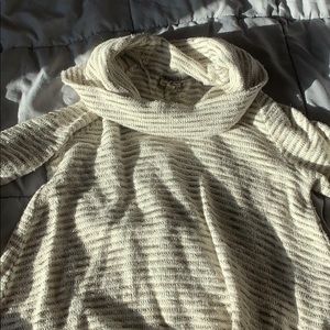 Stripped Turtle Neck